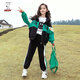 史努比女童運動(dòng)服套裝春裝2023新款洋氣中大童女裝春秋款兒童衛衣兩件套 151秋春秋鏈黑色 59 _建議1斤以?xún)? title=