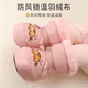 憶愛(ài)嬰兒棉鞋寶寶鞋子0-1歲冬季加絨加厚高筒防水布棉靴軟底不掉老虎款-粉色12.5 0-1歲