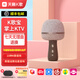 天籟K歌寶K2話筒音響一體麥克風(fēng)全民音樂K歌寶娛樂家庭KTV無線藍(lán)牙兒童家用可接電視戶外手機(jī)唱歌直播錄音 K2褐色（帶接收器）