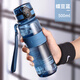DEATKN德國運動(dòng)水杯子tritan上學(xué)夏季便攜水壺男女孩小學(xué)生防摔兒童水瓶 碟豆藍【母嬰級tritan材質(zhì)】 500ml