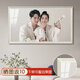 夢(mèng)叁月婚紗照相框掛墻面洗照片定制成結(jié)婚照全家福相片上墻大尺寸空框架 木質(zhì)PS框奧洛【晶瓷面】 36寸【60*90cm】送掛墻配件