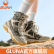 GLUNA哥魯納專(zhuān)業(yè)戶(hù)外登山鞋防水防滑徒步鞋女高幫靴迷彩作戰靴男沙漠靴 沙色迷彩全地形全防護 37 運動(dòng)鞋碼