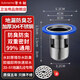 潛水艇地漏防臭芯斷層加長地漏防臭防反味神器下水道防臭神器不銹鋼內(nèi)芯 短款地漏芯丨5cm  即插即用