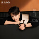 雷達（RADO）檀健次同款瑞士手表晶萃流金棕鑲鉆陶瓷機械女表520情人節禮物
