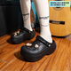 卡駱馳（crocs）貝拉Clog涼鞋女鞋厚底洞洞鞋戶外涼拖拖鞋 210062-001 M6W8