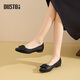 大東尖頭淺口單鞋女2026新款春季低跟平底鞋船鞋軟底瓢鞋通勤女鞋