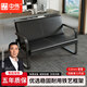 中偉（ZHONGWEI）辦公沙發(fā)茶幾組合套裝簡(jiǎn)約現代鐵藝沙發(fā)會(huì )客接待辦公室沙發(fā)商務(wù)