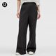 lululemon丨Stretch Woven 女士高腰闊腿褲 LW5HB6A 黑色 M