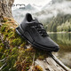 愛步（ECCO） BIOM 2.1 25年夏季新款抓地耐磨戶外登山鞋男 健步823904 黑色41