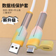 貝意品安卓數(shù)據(jù)線保護(hù)套硅膠防折斷防塵適用華為小米vivo保護(hù)頭繞線器卡扣接頭保護(hù)套USB通用彩色咬線器
