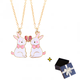 ANST閨蜜項鏈兩人好朋友磁吸項鏈拼接開(kāi)學(xué)小禮物學(xué)生友誼卡通吊墜好甜 小兔子磁吸項鏈+兩個(gè)禮盒