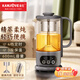 金灶（KAMJOVE）養(yǎng)生壺?zé)踔髩匾惑w小型全自動(dòng)家用噴淋式煮茶器 玻璃加厚黑茶煮茶壺辦公室多功能電熱燒水壺HT-139 鐵灰色 0.6L
