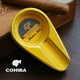 高希霸（cohiba）雪茄煙灰缸創(chuàng)意個性時尚陶瓷金屬便攜式家用雪茄煙缸雪茄專用 黃色