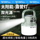微笑鯊太陽能露營應(yīng)急燈可充電戶外超長續(xù)航野營擺攤帳篷停電家用照明燈 【3000毫安】可太陽能充電 支持TYPE-C充電+可循環(huán)充電
