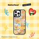 CASETIFY 黃油小熊 x CASETiFY聯(lián)名 黃油小熊烘焙時間 適用于iPhone 16/15 Pro/Max手機殼 鏡面黑框Magsafe iPhone 16 Pro Max