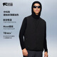 FOOXMET風(fēng)謎發(fā)熱背心充電智能加熱棉馬甲男女士秋冬款外套內膽 墨色-男款（圓領(lǐng)/V領(lǐng)） XL