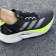 阿迪達斯 （adidas）男鞋子 秋季新款ADIZERO BOSTON 波士頓12透氣緩震競速跑步鞋 極光墨水藍/金屬銀/脈沖酸橙綠 43