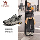 駱駝（CAMEL）【山城】男鞋戶(hù)外登山鞋網(wǎng)面透氣男士厚底跑步休閑運動(dòng)鞋 G15S342004 淺綠 四季款 42