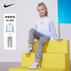 NIKE3BRAND 耐克男女童無(wú)帽衛衣+長(cháng)褲2件套裝秋季新款長(cháng)袖套裝