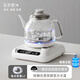 禮茶德全自動(dòng)底部上水電熱燒水壺泡茶壺智能家用煮茶器燒水一體機高硼硅玻璃 1L 桶裝水款