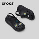 卡駱馳crocs檀健次同款經(jīng)典泡芙洞洞鞋百舒適男沙灘鞋女鞋休閑鞋|207521 黑色-001(含智必星) 36 (220mm) 37