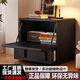 睡小蛙中古風(fēng)卡門柜斗柜客廳儲(chǔ)物柜組合電視柜中古風(fēng)全實(shí)木古床頭柜 卡門柜1個(gè)【胡桃色】 雙氣壓桿【整裝發(fā)貨】寬55*深40*