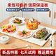 哈王折疊暖菜板熱菜板飯菜保溫板柔性可卷折加熱菜板家用飯桌加熱墊熱菜神器 智能暖菜板【61*40.6 CM】