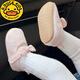 G.DUCKKIDS小黃鴨嬰兒防滑護(hù)腳學(xué)步鞋春秋0-1歲女寶寶不掉鞋純棉夏季透氣軟 粉色(雪花蝴蝶結(jié)護(hù)腳鞋) 12 M內(nèi)長(zhǎng)12cm建議6-12個(gè)月寶寶