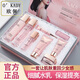 O'KADY女士護(hù)膚品水乳套裝補(bǔ)水保濕富勒烯精華液洗面奶面部清潔護(hù)膚禮盒 補(bǔ)水保濕護(hù)膚八件套