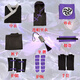 567cos服 卡通周邊刺客伍六七cos兒童阿柒的衣服567刺客裝柒刺客 八件套服裝+大令牌 130cm