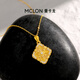 曼卡龍歌劇魅影黃金吊墜5D硬金華麗璀璨老金鋪計(jì)價七夕情人節(jié)禮物 1.5g
