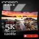 INNOCN聯(lián)合創(chuàng  )新49英寸 準5K帶魚(yú)屏32:9 DQHD 120HZ HDR400 Type-C65W內置音箱HVA曲面電競顯示器 49C1R 49C1R*2+支架