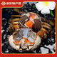 東山館【活蟹】鮮活青蟹大紅膏蟹母螃蟹 海鮮水產(chǎn) 300-450g/只 青蟹 750g 2只裝