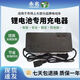 永名鋰電池充電器三元鋰磷酸鐵鋰專(zhuān)用充電器36v48v60v72v滑板車(chē)充電器 永名黑金版48V2A 54.6V 卡農頭