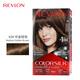 露華濃（Revlon）麗然3D染發(fā)劑 女士染發(fā)膏無(wú)刺激不傷發(fā)可蓋白頭發(fā)染發(fā)霜黑色鎖色 43號中金棕色