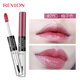 露華濃（Revlon）持久鎖色雙頭唇彩口紅不掉色不沾杯唇蜜唇釉女士化妝品女彩妝美妝 260#李子色