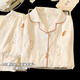 兔子兒童睡衣春秋季2025新款女童薄款小女孩長袖夏季公主風家居服 7703 100 【8碼】100-110CM 30-40斤