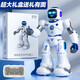JaBaDaBaDo兒童玩具早教中英智能機器人語(yǔ)音學(xué)習2-7歲生日禮物可語(yǔ)音對話(huà) 智趣陪伴機器人【寶石藍】中文版
