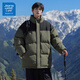 JEANSWEST LIFE棉衣男冬季2025新款外套男加厚潮流保暖棉服 拼接軍綠MYM24-88888 3XL （建議185-200斤）