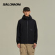 薩洛蒙（Salomon）男款 城市輕戶外保暖軟殼外套運動茄克 LIMBER SOFTSHELL JACKET 黑色 C25743 L
