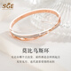 SGE莫比烏斯環(huán)小ck手鐲女款輕奢小眾時(shí)尚首飾鈦鋼鐲子情人節(jié)禮物 幻變彩帶手鐲【窄版】