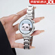 watchbond適用華為手表GT5表帶gt4/watch5女款41mm金屬gt3鋼帶智能18mm女士窄版細(xì)款GT5pro新款不銹鋼帶腕帶 【窄邊-三珠鋼帶】銀色+銀色接頭 GT5/5Pro/4/Wa