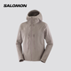 薩洛蒙（Salomon）男款 城市輕戶外保暖透氣軟殼春季內(nèi)搭茄克衫 OUTPEAK SOFTSHELL 鐵灰色 C24810 L