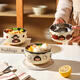 舍里 可愛(ài)女孩食品級316不銹鋼飯碗餐具寶寶專(zhuān)用防摔輔食碗學(xué)生吃飯碗 花環(huán)蘋(píng)果女孩 5英寸 【食品級316材質(zhì)】