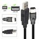威焱標準銅線(xiàn)IEEE400 1394 Firewire USB AM轉6P線(xiàn)USB轉1394聲卡連接 USB對6Pin 1394線(xiàn) 1.8米