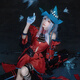 卡賓歐斯卡蒂濁心cos服 明日方舟cosplay二次元動漫網(wǎng)游周邊全套C服 假發(fā)含發(fā)網(wǎng) L