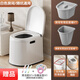 匯僼蹲廁改坐廁老人移動(dòng)馬桶坐便器家用便攜式上廁所坐便凳蹲便坐便椅 白主圖款-房間/蹲廁-U型加大桶身 （贈清潔禮包）