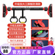 赫朗（HELANG）單杠三角板室內引體向上器家用成人免打孔門(mén)上健身器材運動(dòng)吊桿 三腳板單杠-距離95-135cm+吊環(huán)