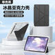 殼棧適用三星Tab S8/S7保護(hù)套11英寸新款3+Y折橫豎支撐帶筆槽亞克力高透冰晶保護(hù)殼全包翻蓋簡(jiǎn)約防摔殼 曜石黑【3+Y折 穩(wěn)固支撐】 三星Tab S8/S7【11英寸】