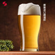 帕莎帕琦（Pasabahce）進口啤酒杯進口鋼化玻璃杯果汁飲料杯微波爐耐高溫570ML1只42747